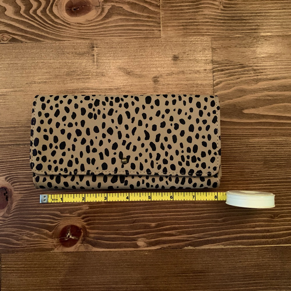 Cheetah-Print Wallet/Clutch